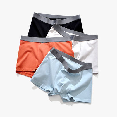Yüksek Streç Seksi Erkek Boxer Külot Xxxxl Pamuk Spandex Boxer Külot Şort