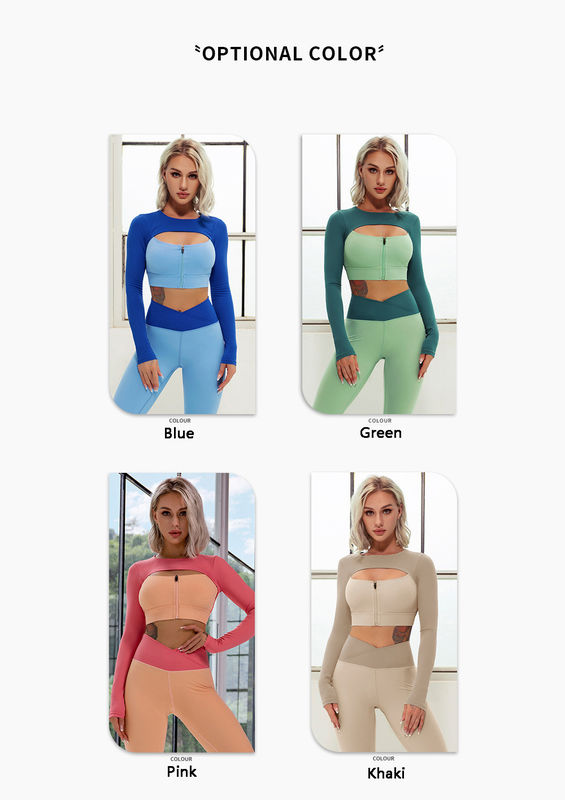 Polyester Fitness Salonu Yoga Kıyafetleri Bayan Kırpılmış Egzersiz Taytları Activewear