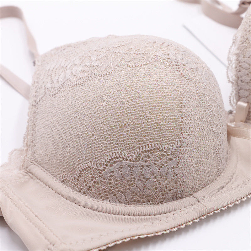 75B 75C Dantel Push Up Bralette Sütyen 50kg 60kg Anti Bakteriyel Kadın Örme