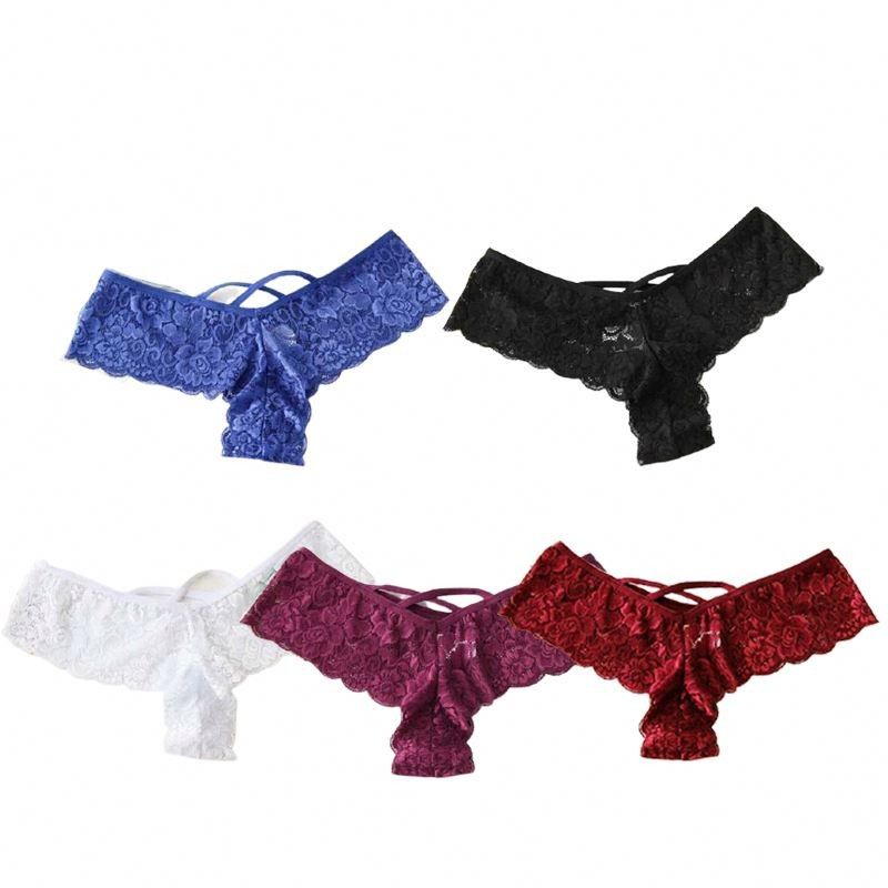 G-String 4XL 5XL Naylon Siyah Knickers Dantel Seksi Kadın Iç Çamaşırı Knickers