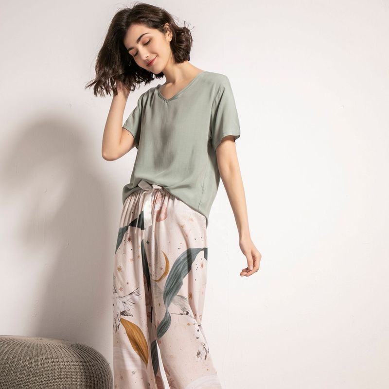 Bayanlar için 3XL Kadın Pijama Pijama 62cm XS 2XL İpek Gecelik Takım