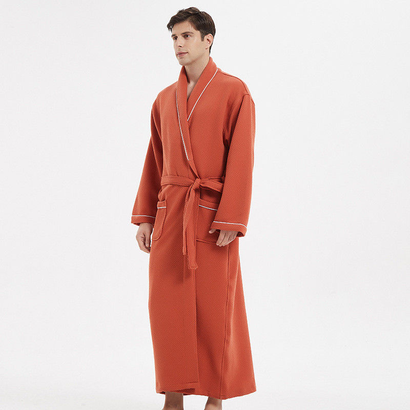 Plus Loungewear Erkek Pijama Katı Pamuklu Kumaş Erkekler İçin Sıcak Pjs