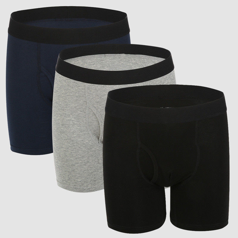 Bambu Elyaf Pamuk Spandex Boxer Külot Şort Erkek Rayon XS-2XL İç Giyim