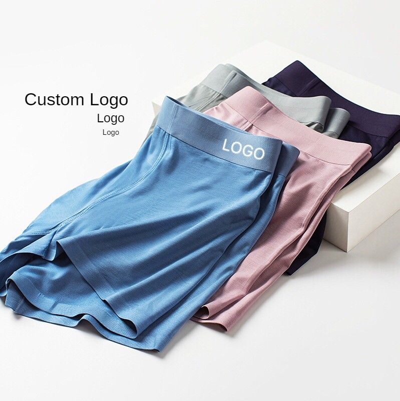 Nefes Alabilen Örme Pamuklu Erkek İç Giyim 95 Pamuklu 5 Spandex Boxer