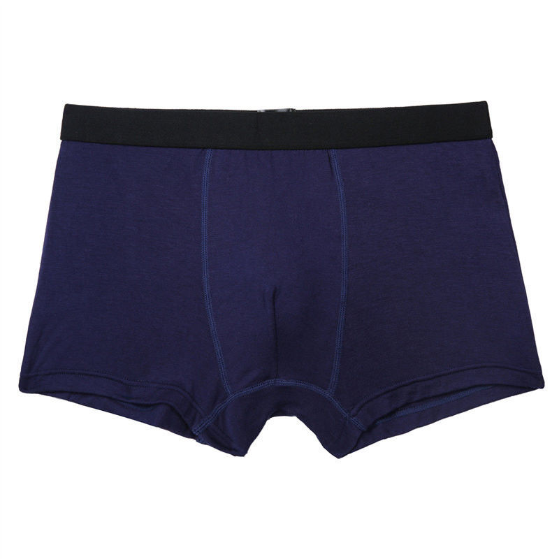 Siyah RTS Boxer Pamuklu Erkek İç Giyim 95 Pamuklu 5 Spandex İç Giyim