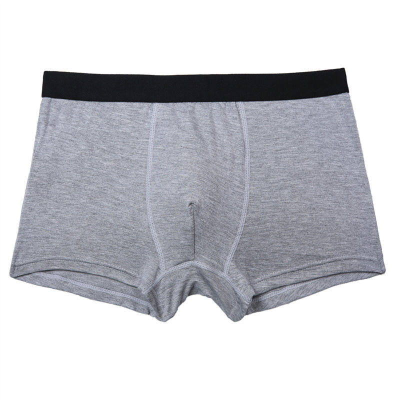 Siyah RTS Boxer Pamuklu Erkek İç Giyim 95 Pamuklu 5 Spandex İç Giyim