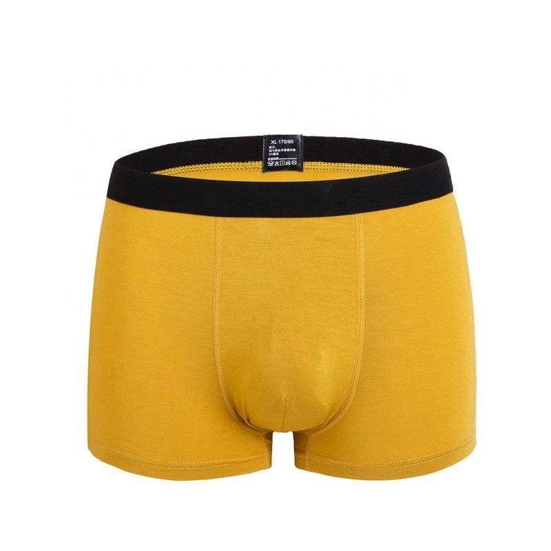 Siyah RTS Boxer Pamuklu Erkek İç Giyim 95 Pamuklu 5 Spandex İç Giyim