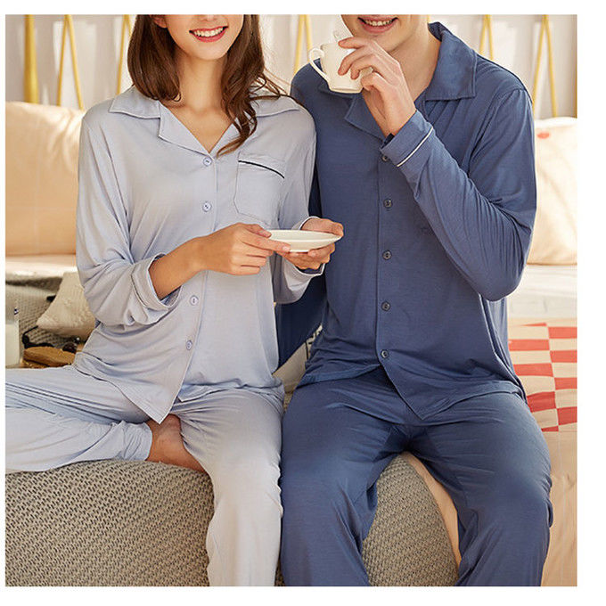 Lifler Dantel Kumaş Kadın Pijama Pijama Örme Pijama Evi