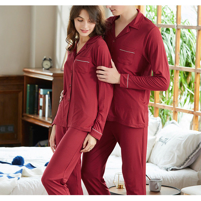 Lifler Dantel Kumaş Kadın Pijama Pijama Örme Pijama Evi