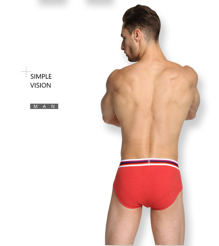 Penye Erkek Seksi Boxer Şort Bikini Yeşil Erkek Saf Pamuklu İç Çamaşırı