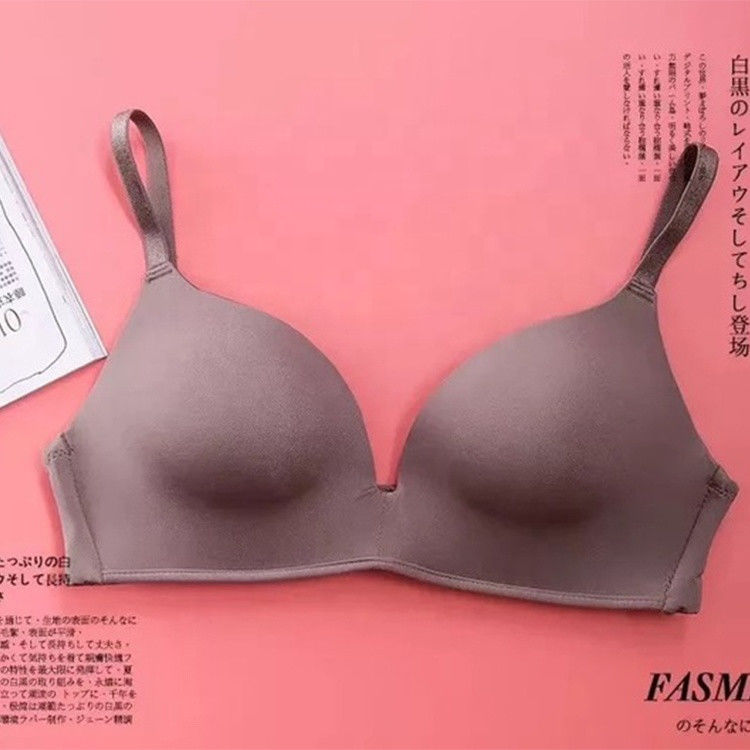 Nefes Alabilir Seksi Kadın Sütyen Şeffaf Katı Antibakteriyel Kablosuz