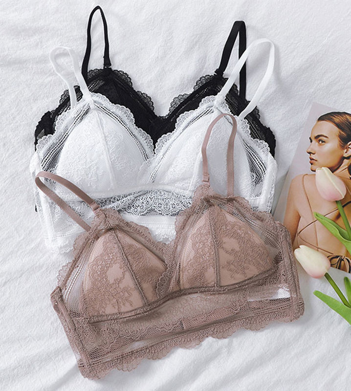 Backless 90B 90C Seksi Kadın Sütyen